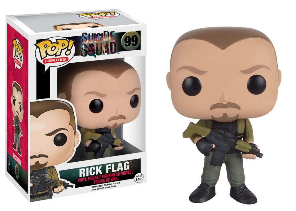 Pop! Heroes: Suicide Squad- Rick Flag Gallery Image 3
