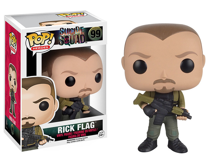 Pop! Heroes: Suicide Squad- Rick Flag Gallery Image 1
