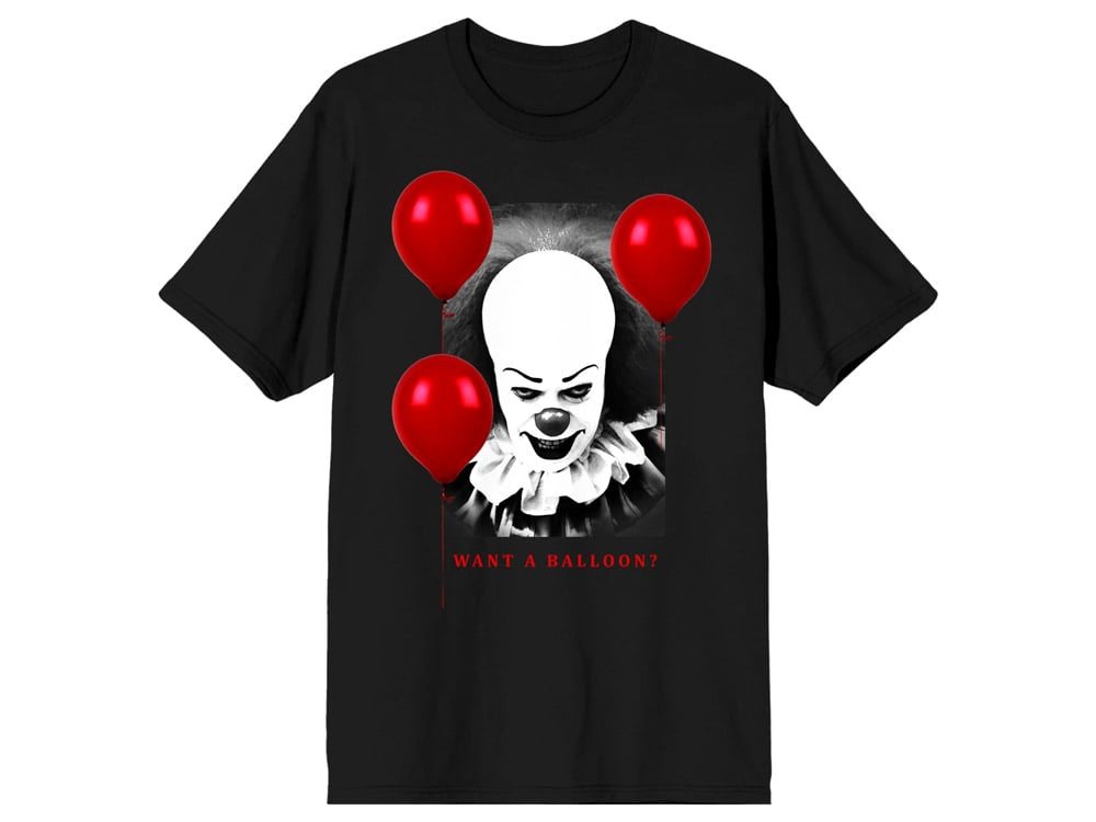 IT (1990) Want a Balloon? T-Shirt Gallery Image 1