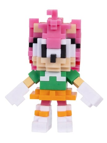 Sonic the Hedgehog 35th Anniversary Digital Amy 2.5-Inch Scale Action Figure