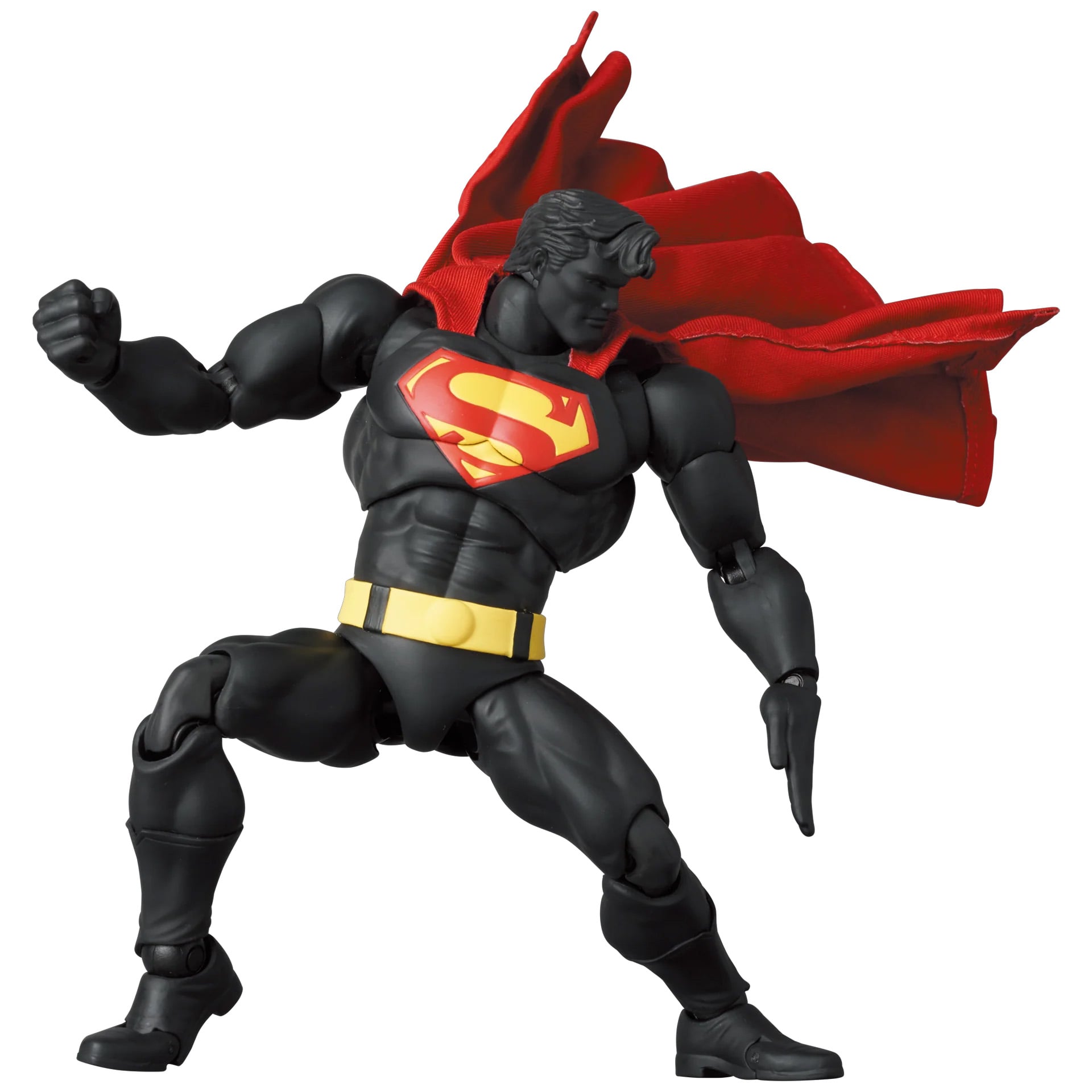 The Dark Knight Returns MAFEX No.189 Superman (The Dark Knight Falls Ver.) Action Figure Gallery Image 4