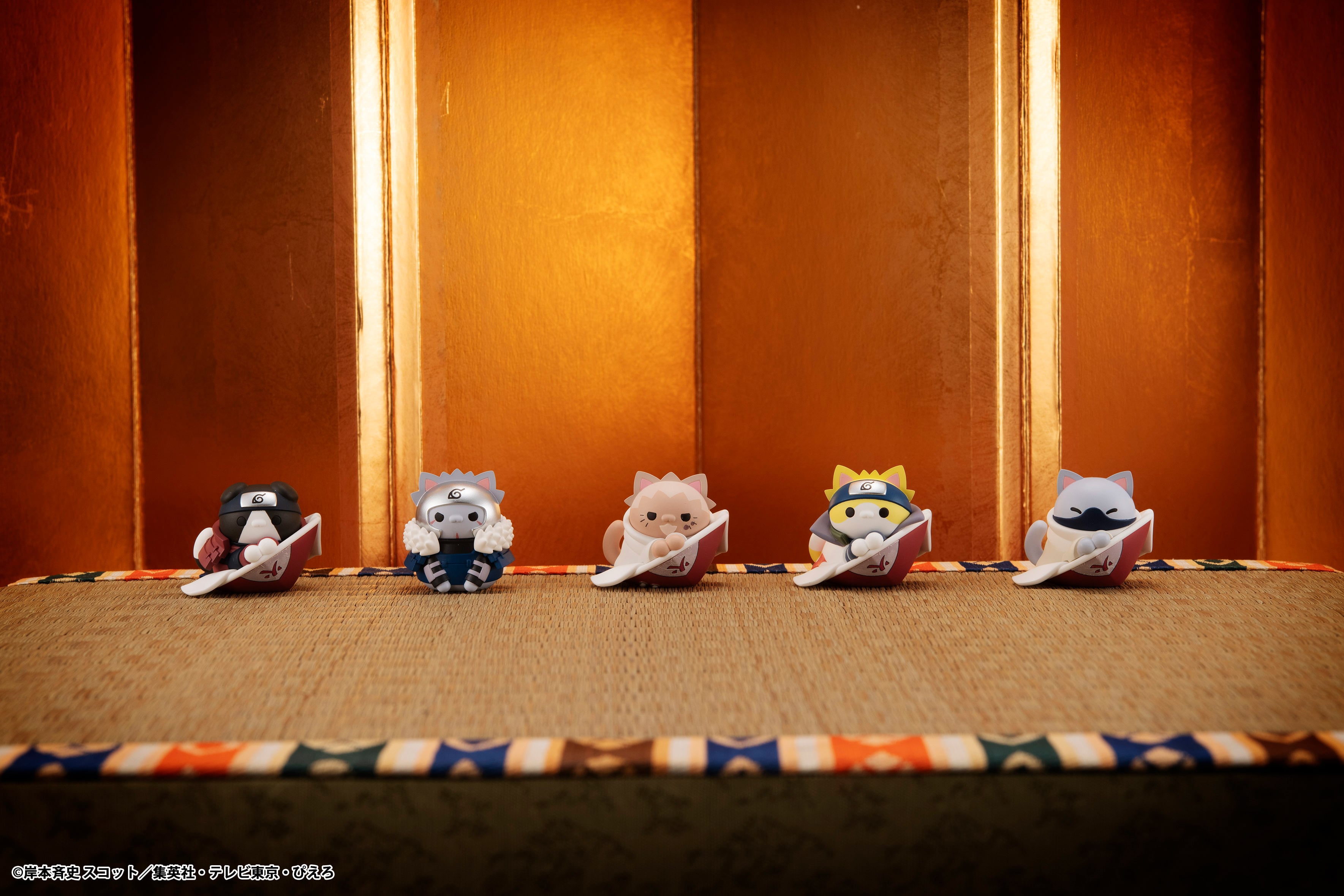 Naruto: Shippuden Nyaruto! Mega Cat Project The Bond Between Master and Disciple Box of 8 Random Figures (Reissue) Gallery Image 12