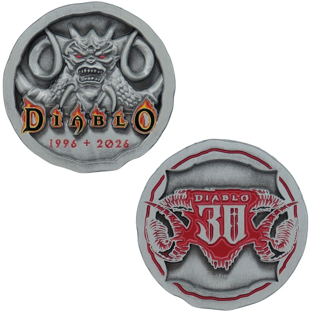 Diablo 30th Anniversary Limited Edition Presentation Coin