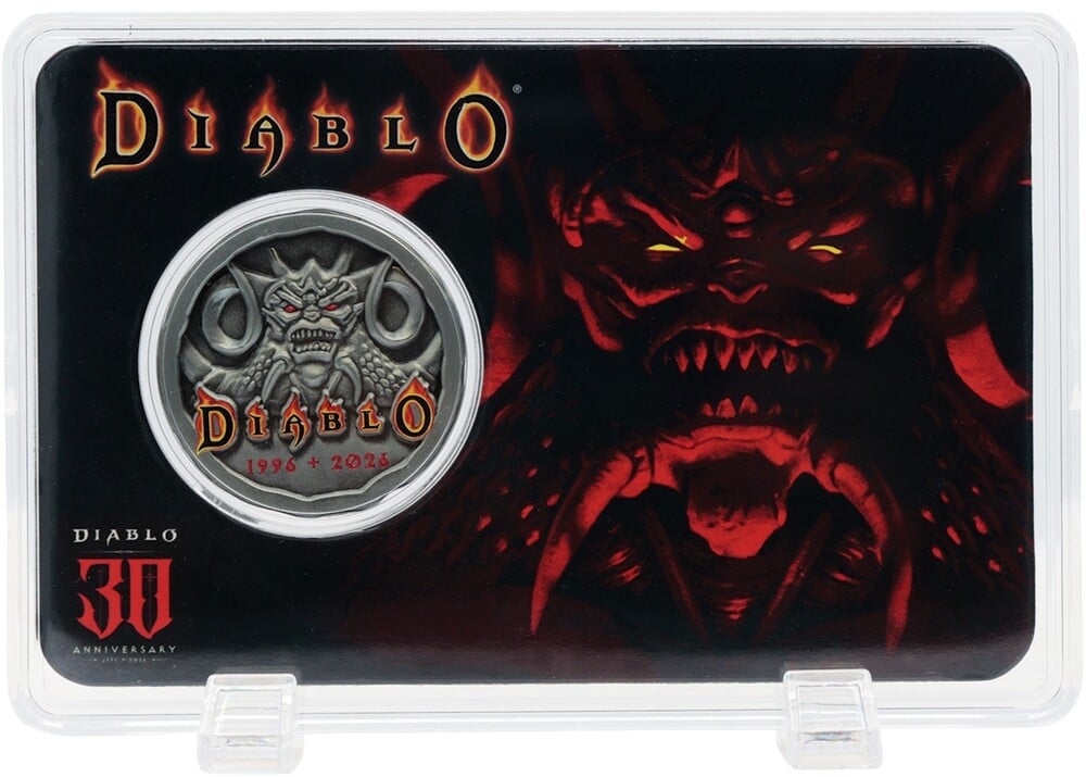 Diablo 30th Anniversary Limited Edition Presentation Coin
