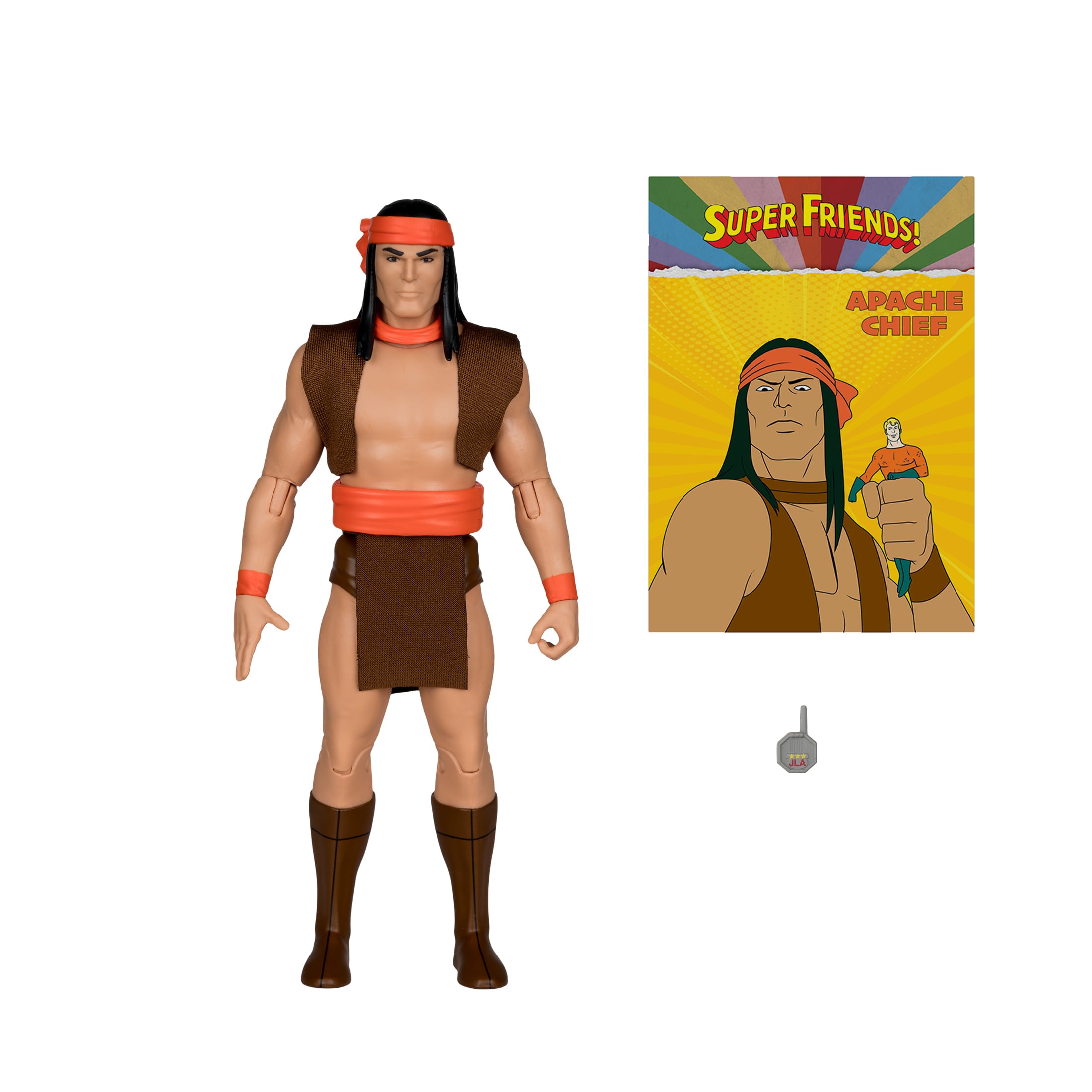 Super Friends DC Retro Apache Chief Action Figure Gallery Image 11