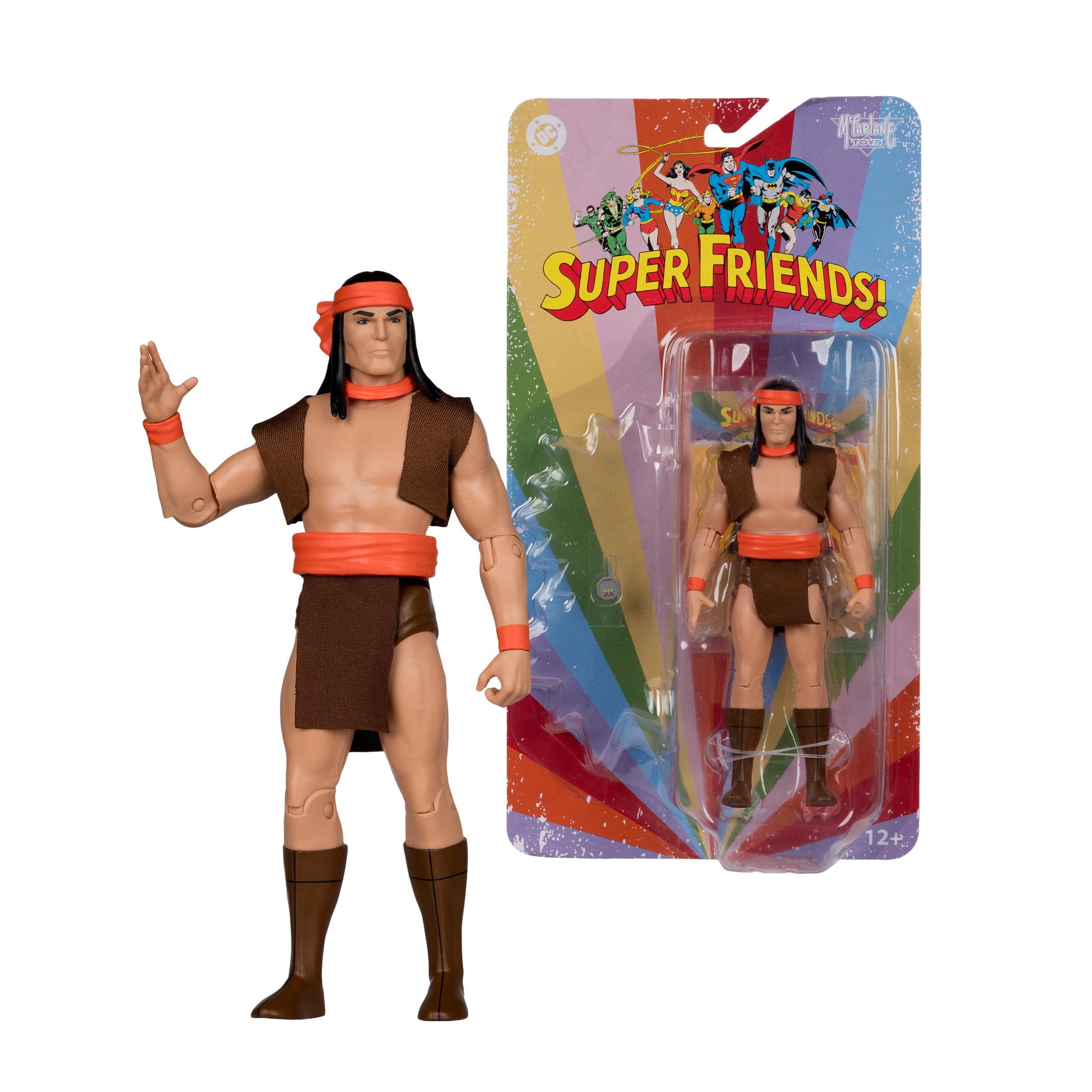 Super Friends DC Retro Apache Chief Action Figure Gallery Image 12