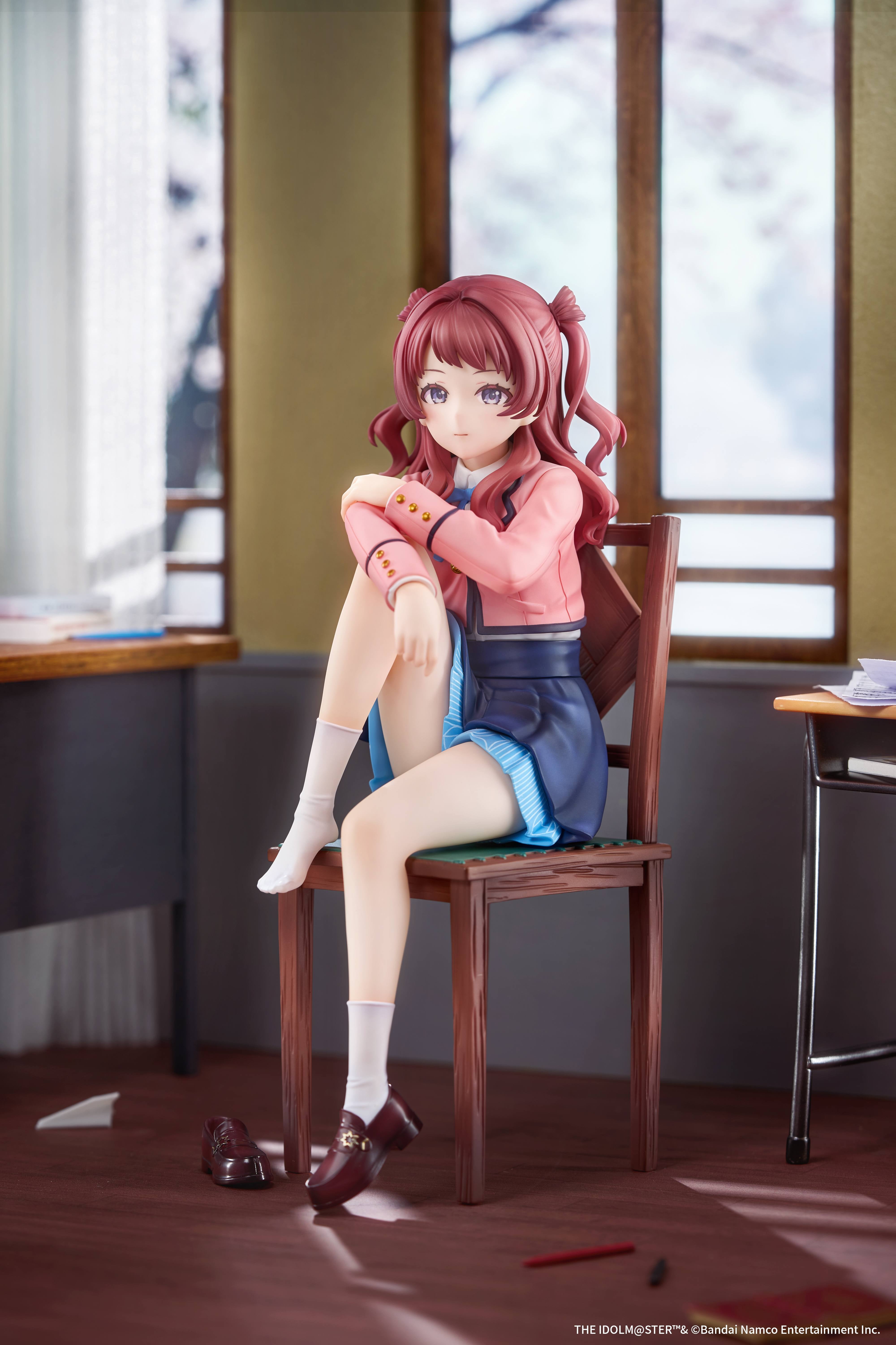 The Idolmaster Gakuen Saki Hanami (Iris After the Rain Pre-Training Ver.) 1/7 Scale Figure Gallery Image 4