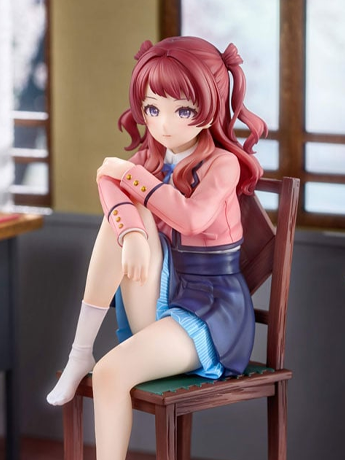 Image of The Idolmaster Gakuen Saki Hanami (Iris After the Rain Pre-Training Ver.) 1/7 Scale Figure
