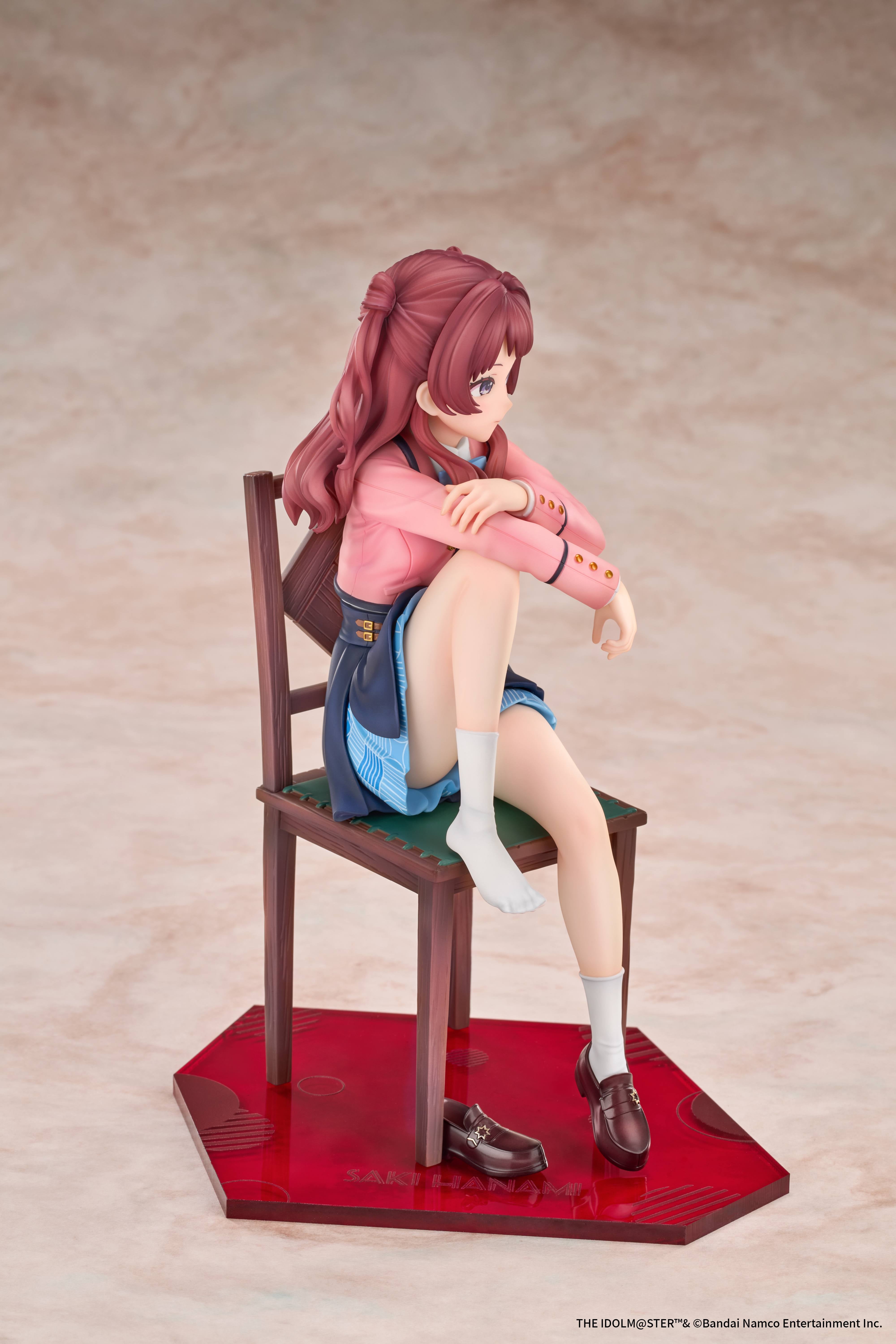 The Idolmaster Gakuen Saki Hanami (Iris After the Rain Pre-Training Ver.) 1/7 Scale Figure Gallery Image 9