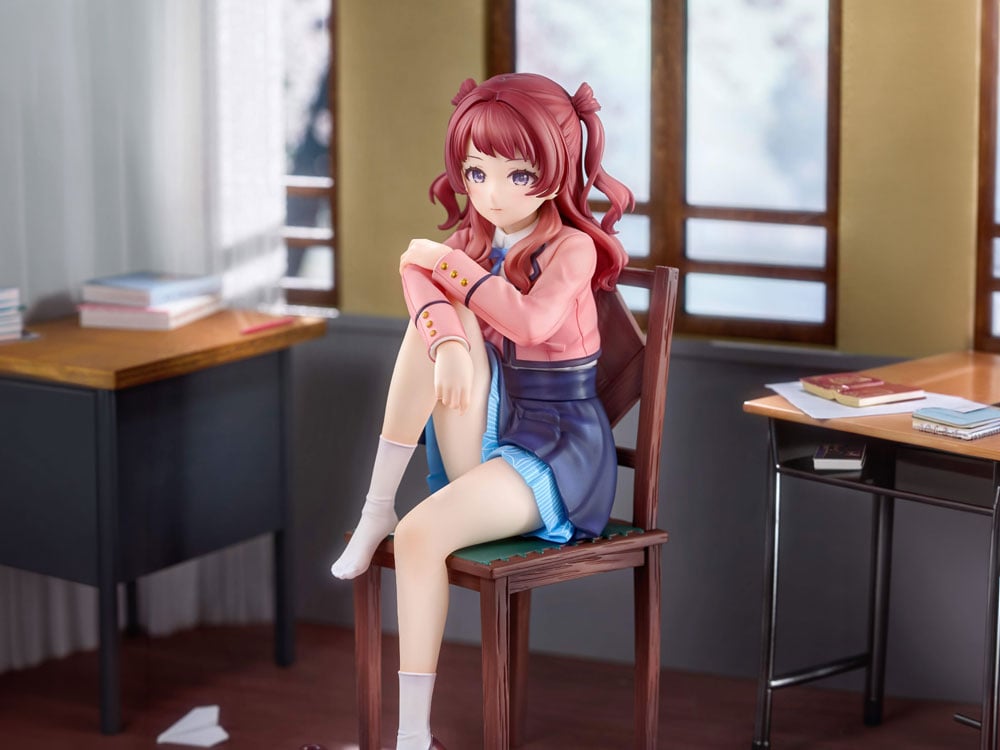 The Idolmaster Gakuen Saki Hanami (Iris After the Rain Pre-Training Ver.) 1/7 Scale Figure Gallery Image 1