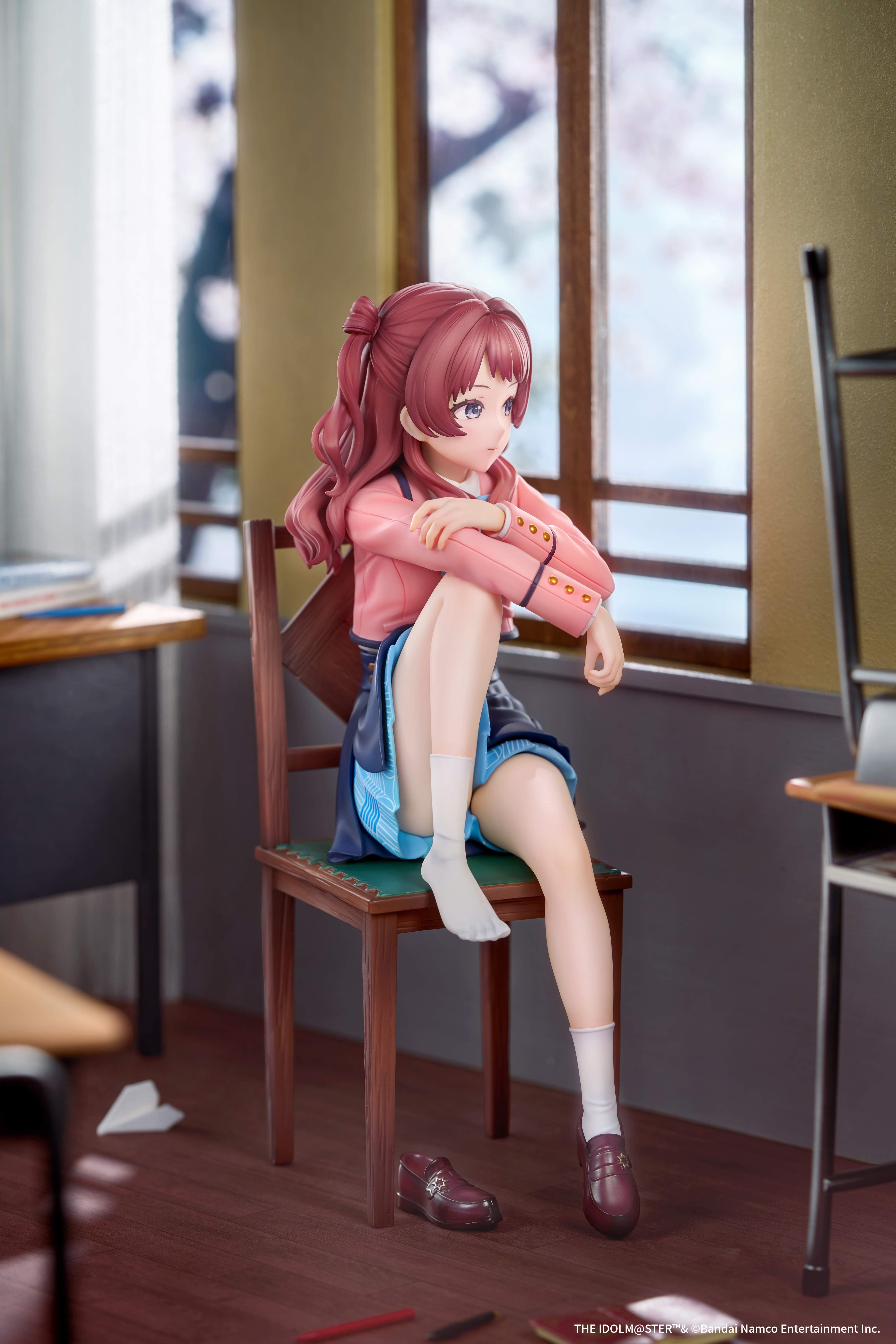 The Idolmaster Gakuen Saki Hanami (Iris After the Rain Pre-Training Ver.) 1/7 Scale Figure Gallery Image 5