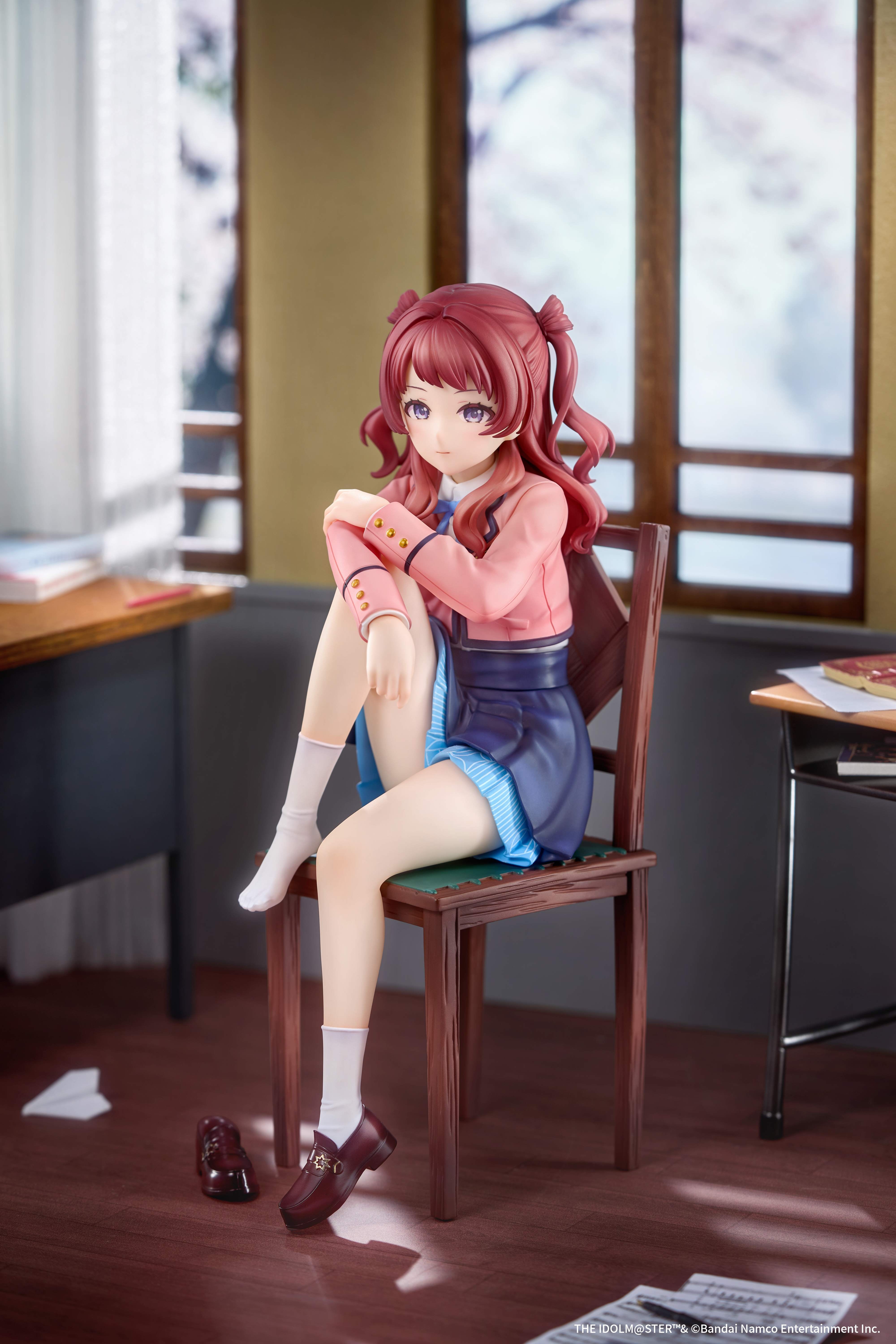 The Idolmaster Gakuen Saki Hanami (Iris After the Rain Pre-Training Ver.) 1/7 Scale Figure Gallery Image 3