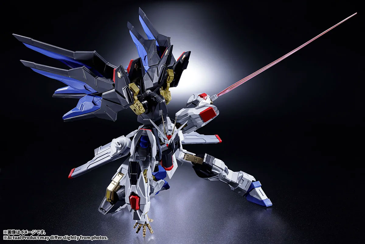 Mobile Suit Gundam SEED Destiny Absolute Act Strike Freedom Gundam Action Figure Gallery Image 10