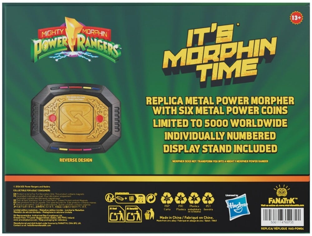 Power Rangers Interchangeable Morpher Limited Edition Replica Gallery Image 14