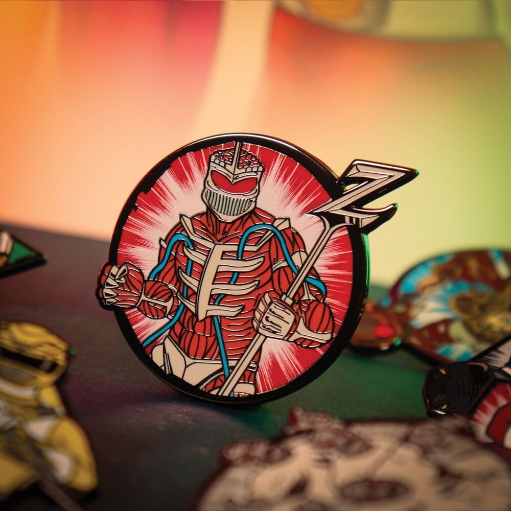 Power Rangers Box of 12 Random Pin Badges Gallery Image 12