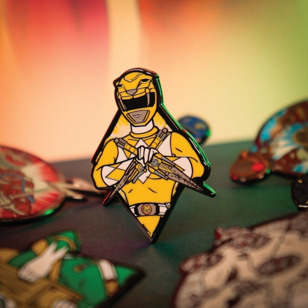 Power Rangers Box of 12 Random Pin Badges Gallery Image 7