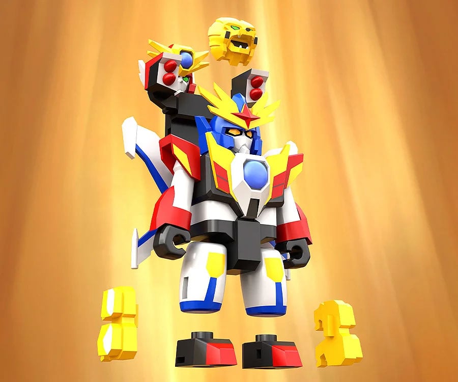 The Brave Fighter of Legend Da-Garn Brickroid Da-Garn X Figure Gallery Image 6
