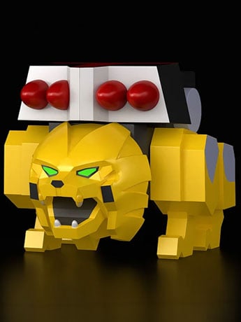 Image of The Brave Fighter of Legend Da-Garn Brickroid Ga-Orn (Animal Mode) Figure