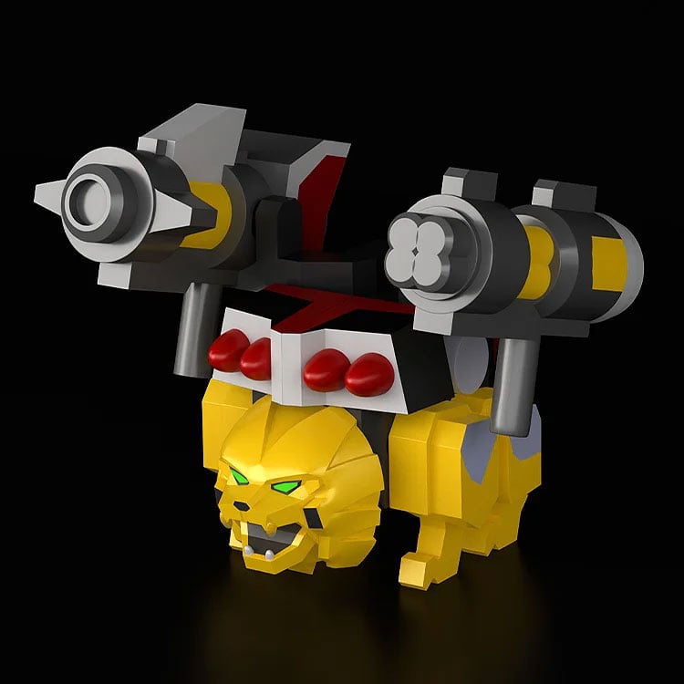 The Brave Fighter of Legend Da-Garn Brickroid Ga-Orn (Animal Mode) Figure Gallery Image 4