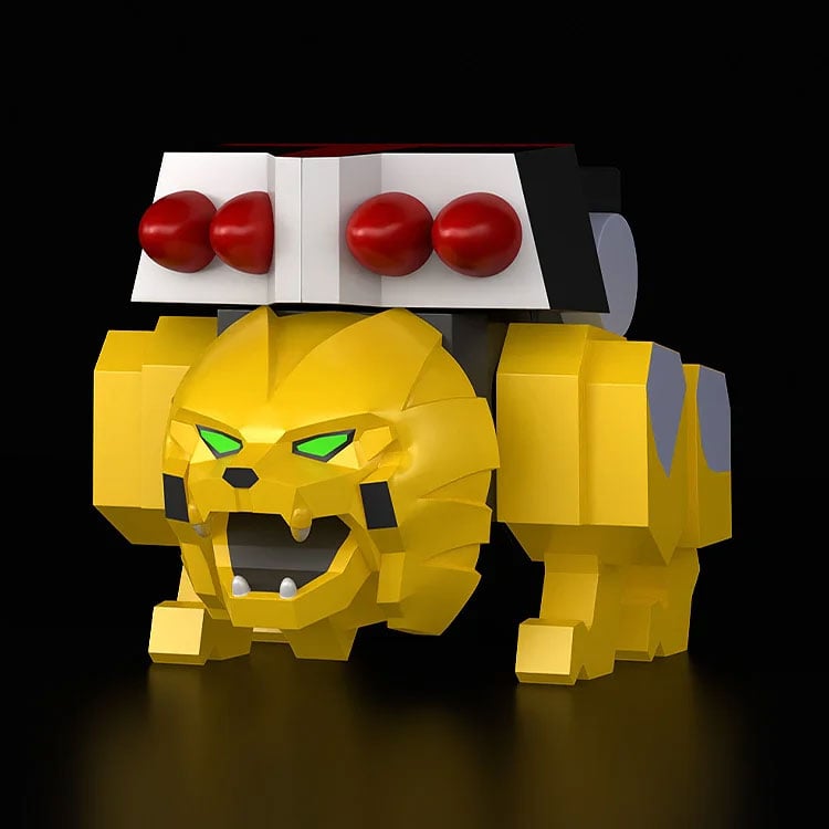 The Brave Fighter of Legend Da-Garn Brickroid Ga-Orn (Animal Mode) Figure Gallery Image 3