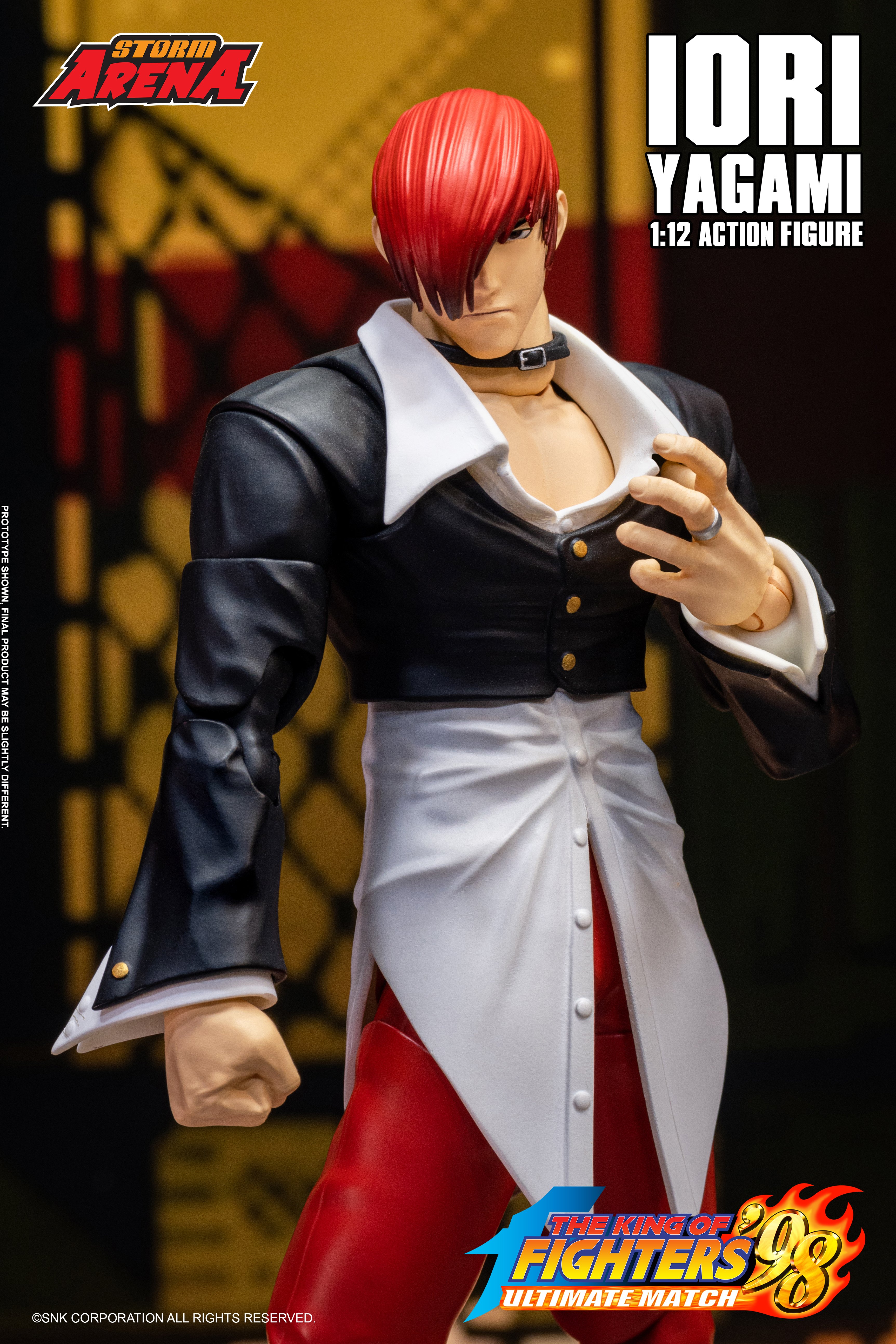 The King of Fighters '98 Ultimate Match Storm Arena Iori Yagami 1/12 Scale Action Figure Gallery Image 18