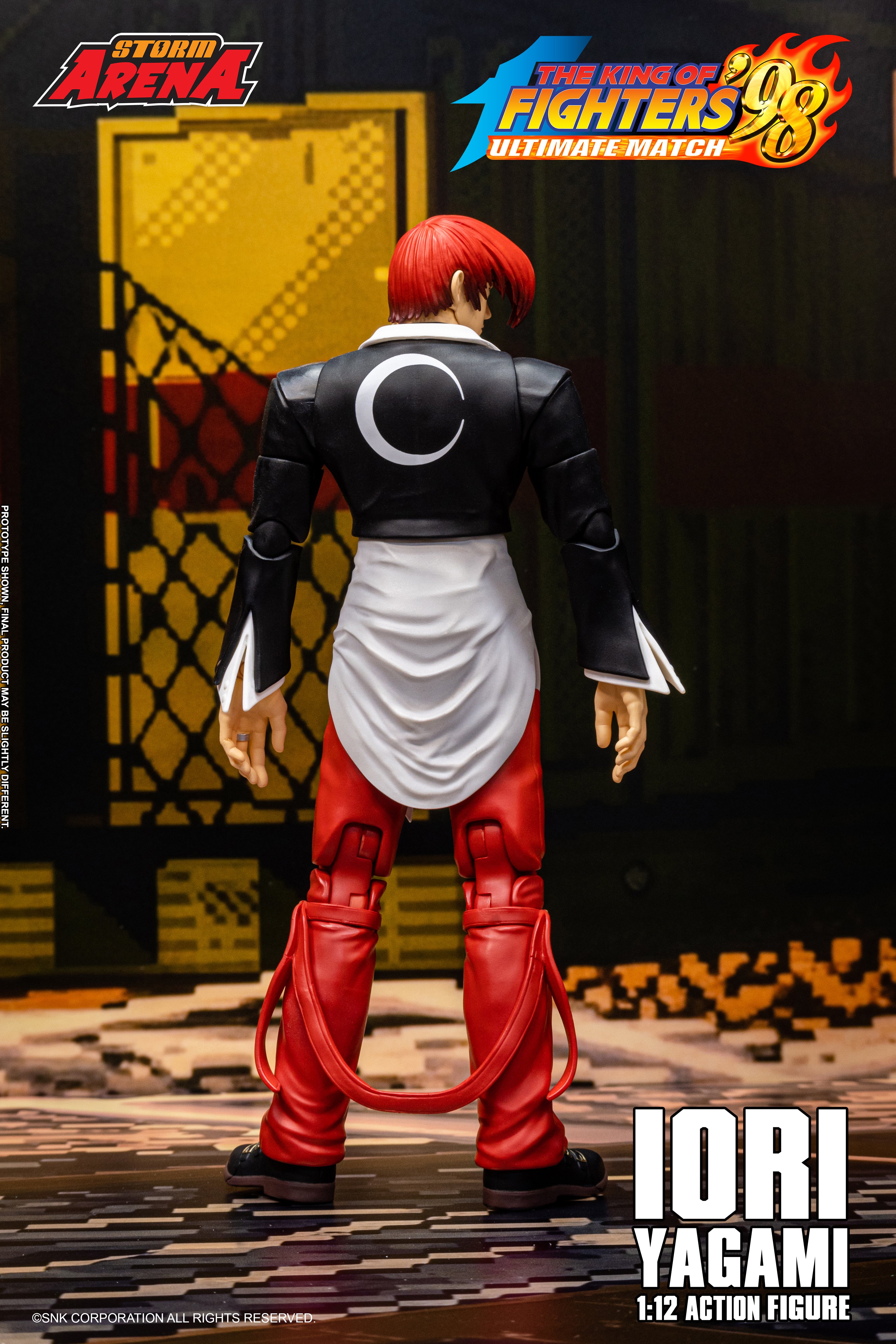 The King of Fighters '98 Ultimate Match Storm Arena Iori Yagami 1/12 Scale Action Figure Gallery Image 4
