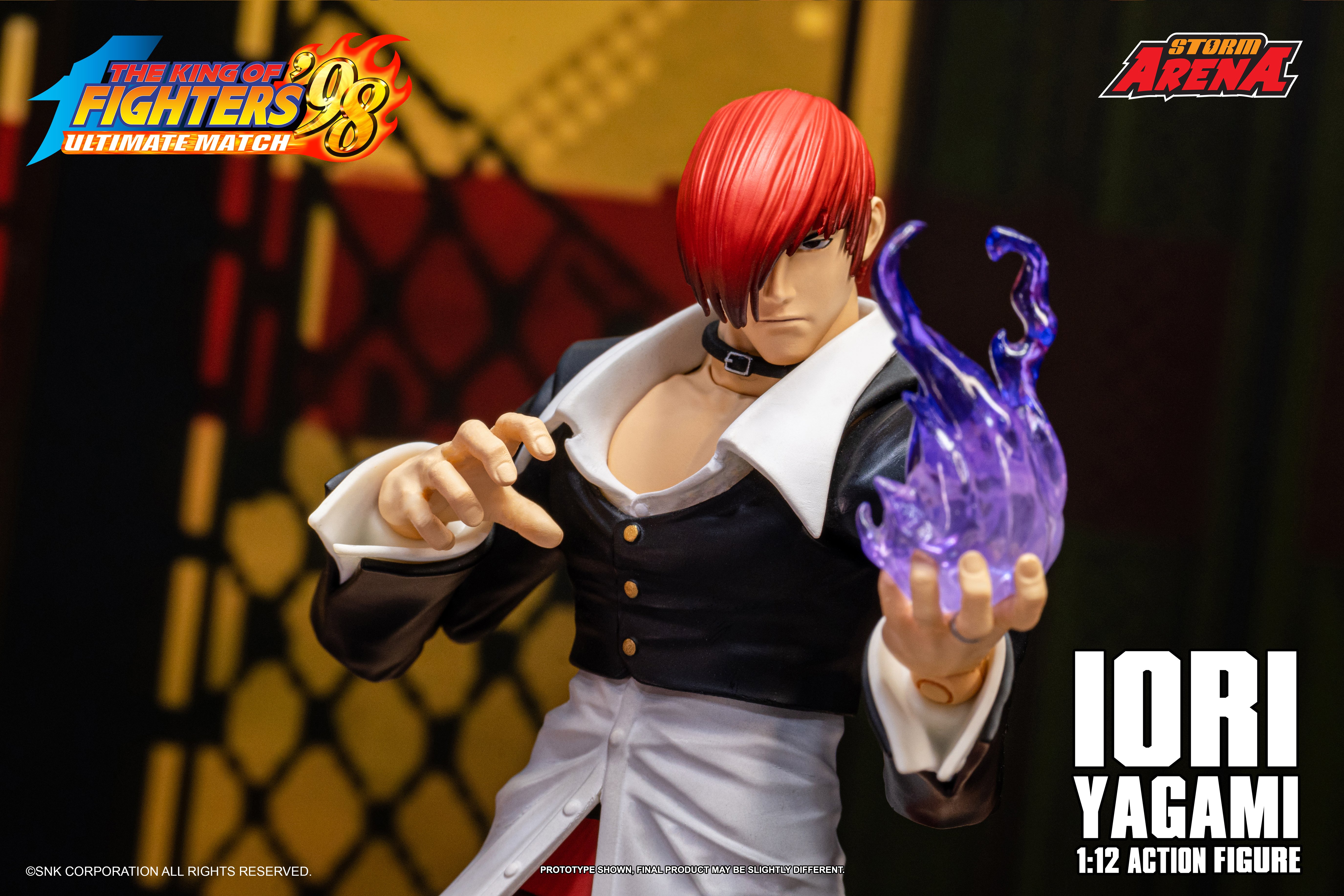 The King of Fighters '98 Ultimate Match Storm Arena Iori Yagami 1/12 Scale Action Figure Gallery Image 20