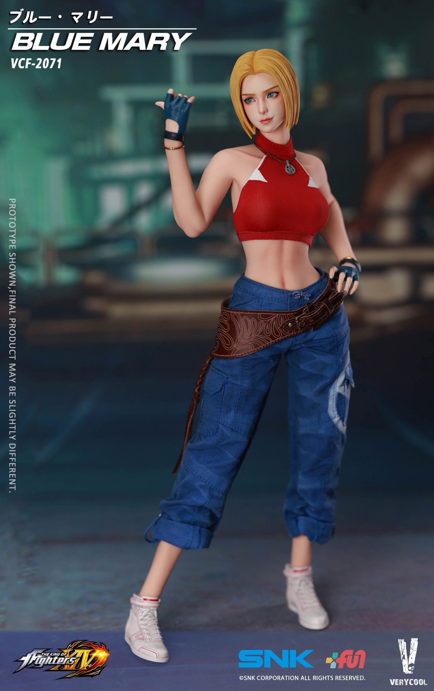 DOWNPAYMENT for Verycool SNK The King of Fighters XIV Blue Mary 1/6