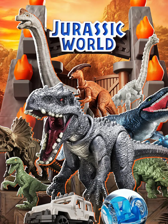 Jurassic World Terraventure TS 02 Welcome to Jurassic World Box of