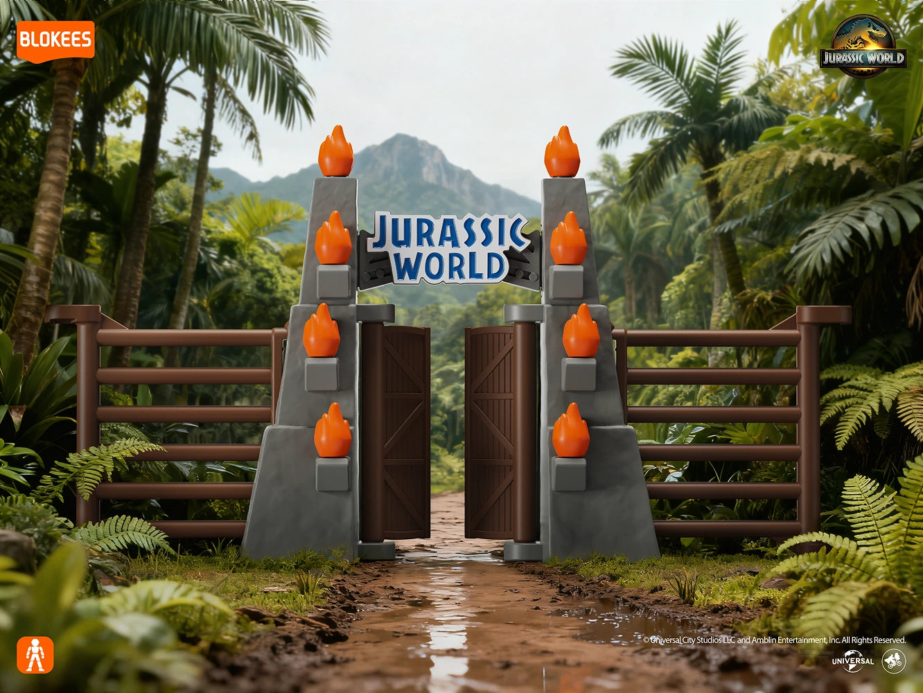 Jurassic World Terraventure TS 02 Welcome to Jurassic World Box of
