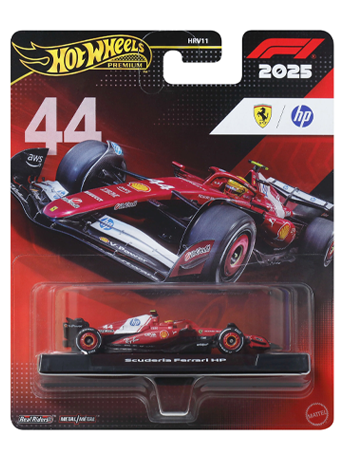 Hot Wheels Premium Formula 1 2025 F1 第2弾 Hot Wheels Premium Formula 1 2025 Scuderia Ferrari HP F1 Team (#44)