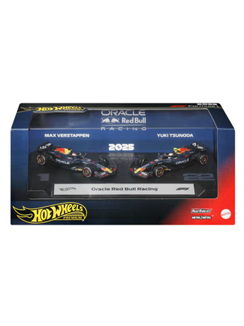 Hot Wheels Premium Formula 1 2025 Oracle Red Bull F1 Team Set (#1 and #22)
