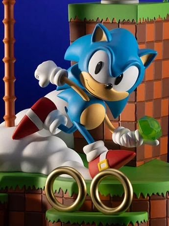 Image of Sonic the Hedgehog 35th Anniversary Green Hill Zone Statue
