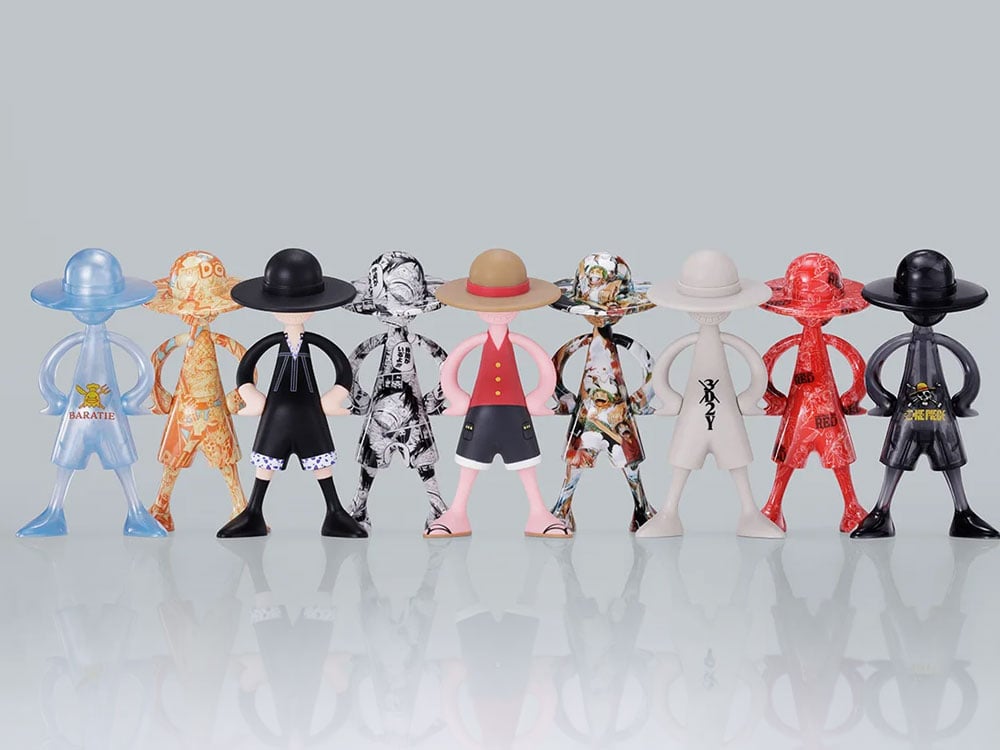 One Piece Luffy's Archive of Adventure Vol.4 Box of 10 Figures Gallery Image 1