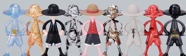 One Piece Luffy's Archive of Adventure Vol.4 Box of 10 Figures