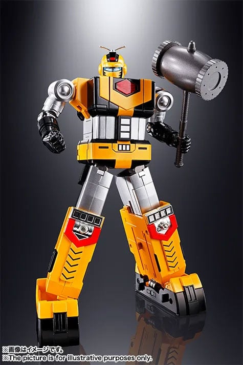Space Emperor God Sigma Soul of Chogokin GX-60R God Sigma (Renewal Ver.) Action Figure (Reissue) Gallery Image 8