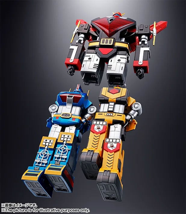 Space Emperor God Sigma Soul of Chogokin GX-60R God Sigma (Renewal Ver.) Action Figure (Reissue) Gallery Image 14