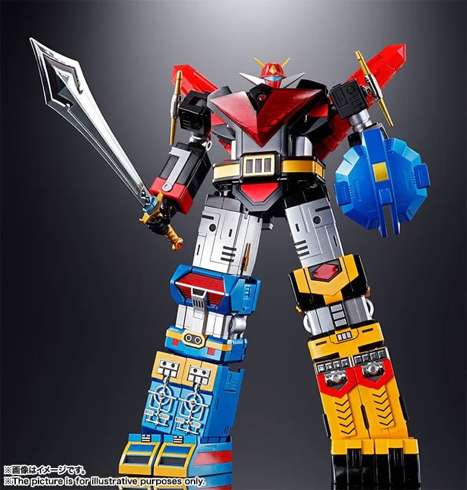 Space Emperor God Sigma Soul of Chogokin GX-60R God Sigma (Renewal Ver.) Action Figure (Reissue) Gallery Image 3