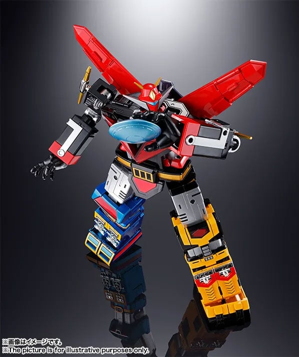 Space Emperor God Sigma Soul of Chogokin GX-60R God Sigma (Renewal Ver.) Action Figure (Reissue) Gallery Image 20