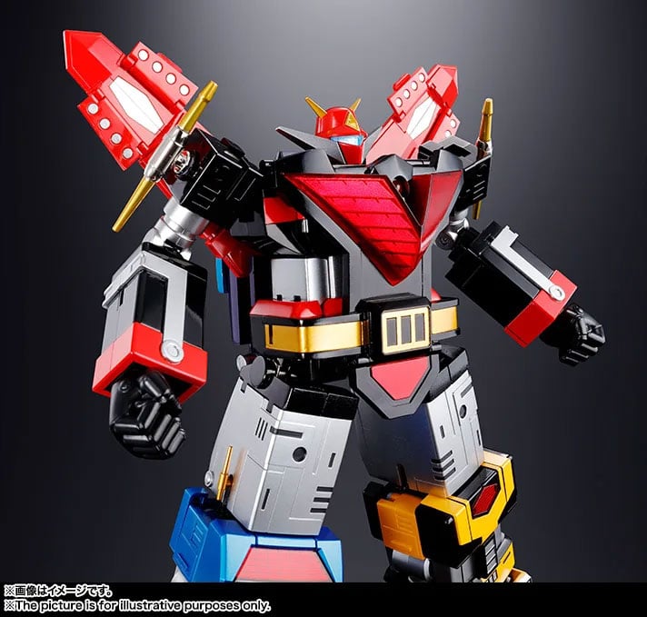 Space Emperor God Sigma Soul of Chogokin GX-60R God Sigma (Renewal Ver.) Action Figure (Reissue) Gallery Image 17