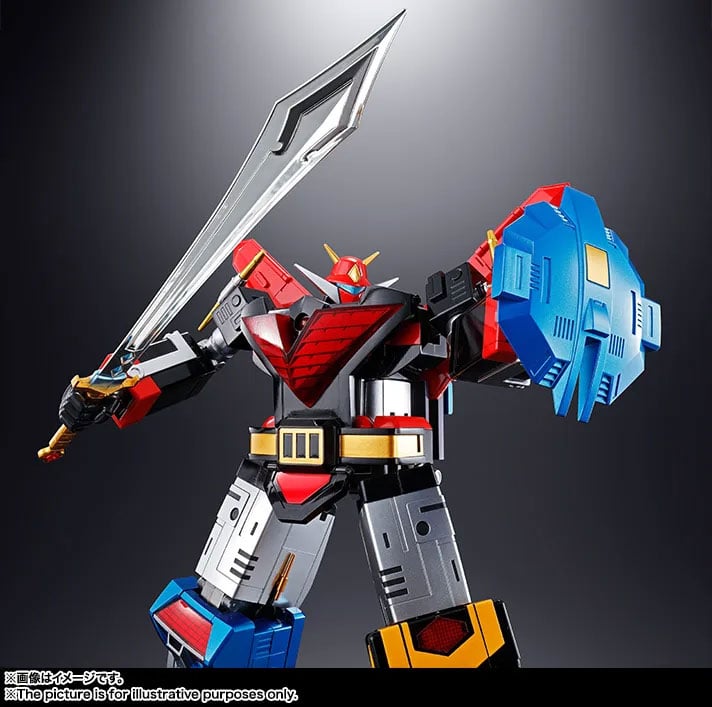 Space Emperor God Sigma Soul of Chogokin GX-60R God Sigma (Renewal Ver.) Action Figure (Reissue) Gallery Image 19