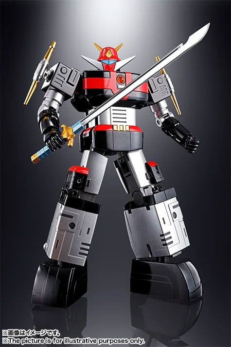 Space Emperor God Sigma Soul of Chogokin GX-60R God Sigma (Renewal Ver.) Action Figure (Reissue) Gallery Image 6