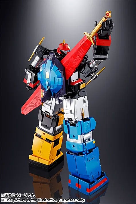 Space Emperor God Sigma Soul of Chogokin GX-60R God Sigma (Renewal Ver.) Action Figure (Reissue) Gallery Image 18