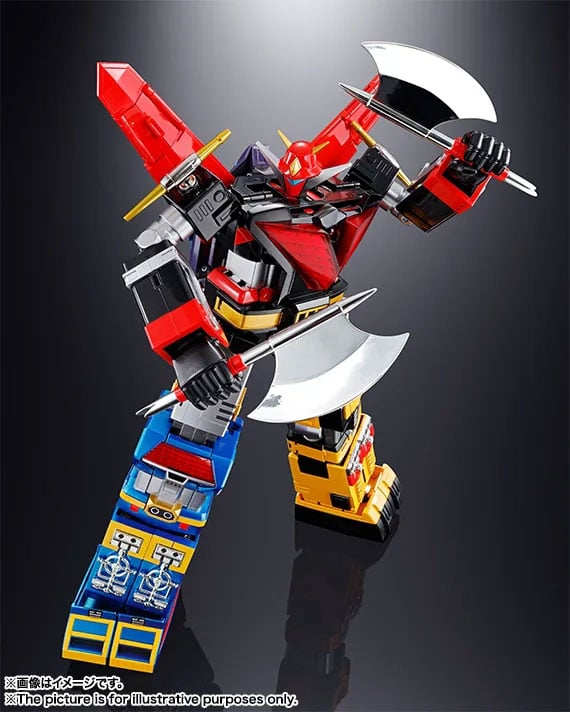 Space Emperor God Sigma Soul of Chogokin GX-60R God Sigma (Renewal Ver.) Action Figure (Reissue) Gallery Image 21