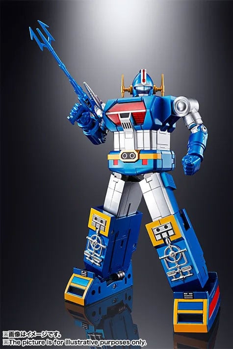 Space Emperor God Sigma Soul of Chogokin GX-60R God Sigma (Renewal Ver.) Action Figure (Reissue) Gallery Image 11