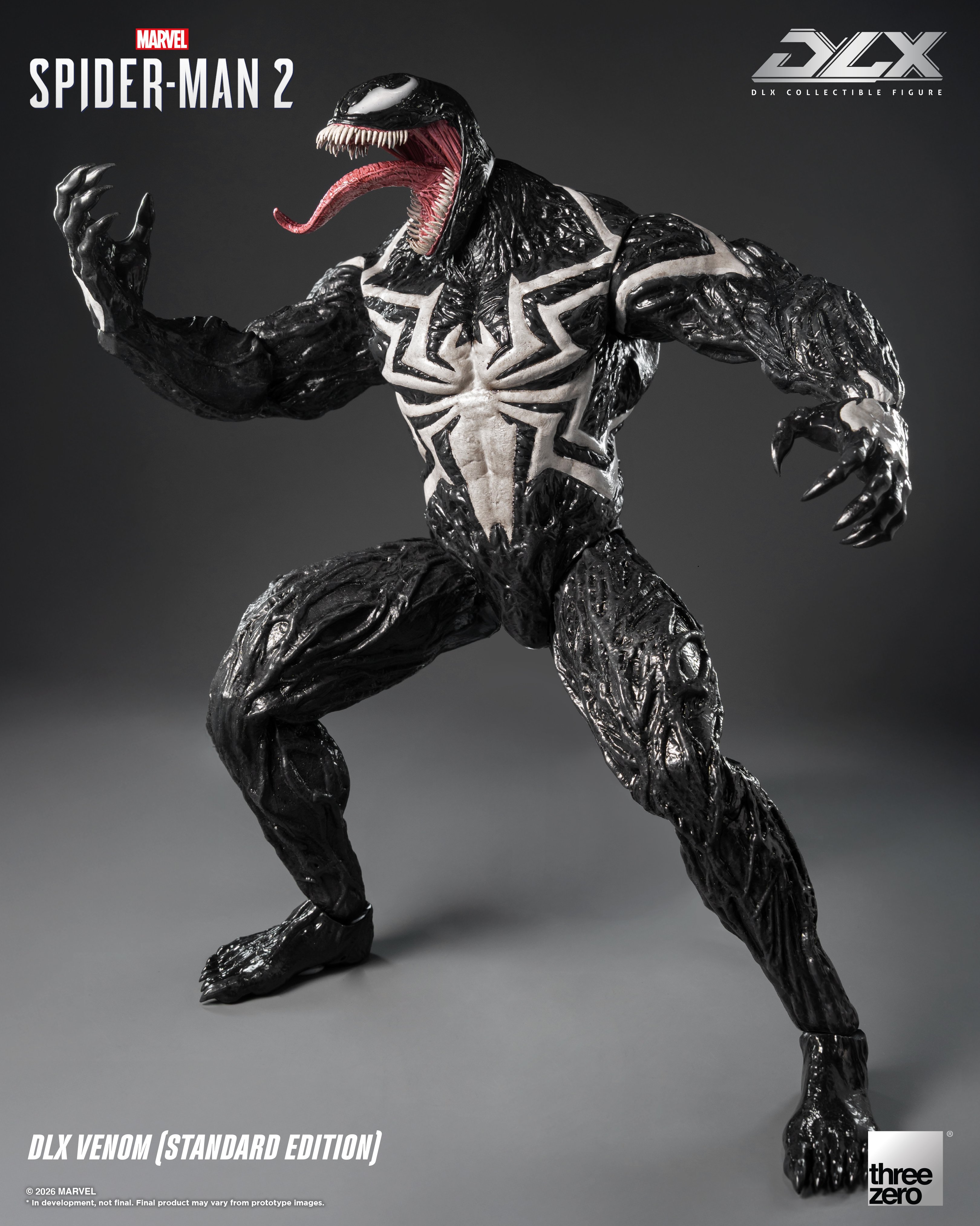 Marvel's Spider-Man 2 DLX Venom Standard Edition Action Figure Gallery Image 8