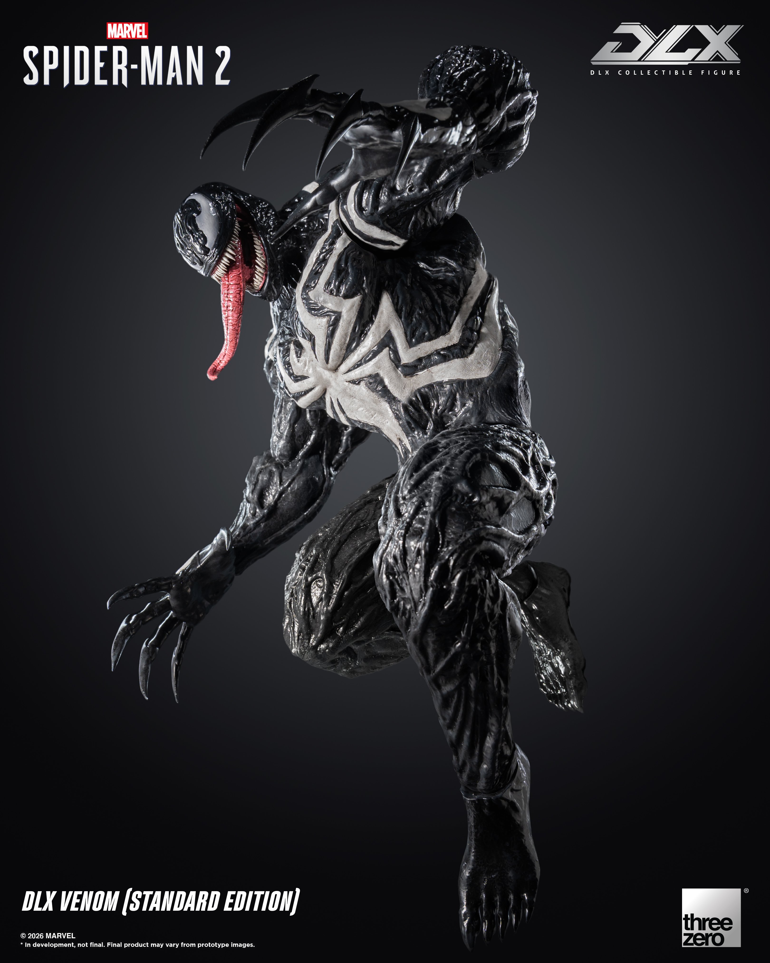 Marvel's Spider-Man 2 DLX Venom Standard Edition Action Figure Gallery Image 10