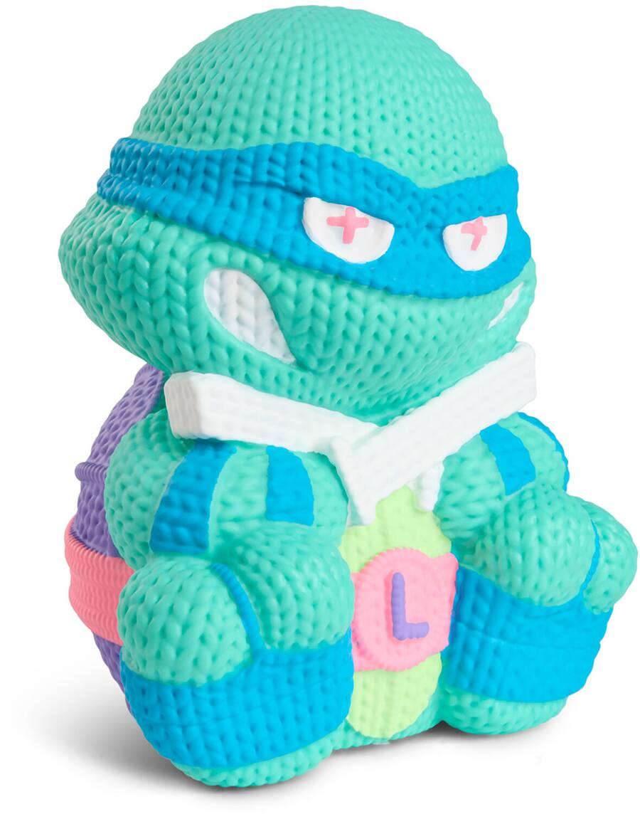 た*や様 ドーナツアタマのコ　ライトブルーmix alimie ウニコ Teenage Mutant Ninja Turtles Handmade By Robots #367 Leonardo