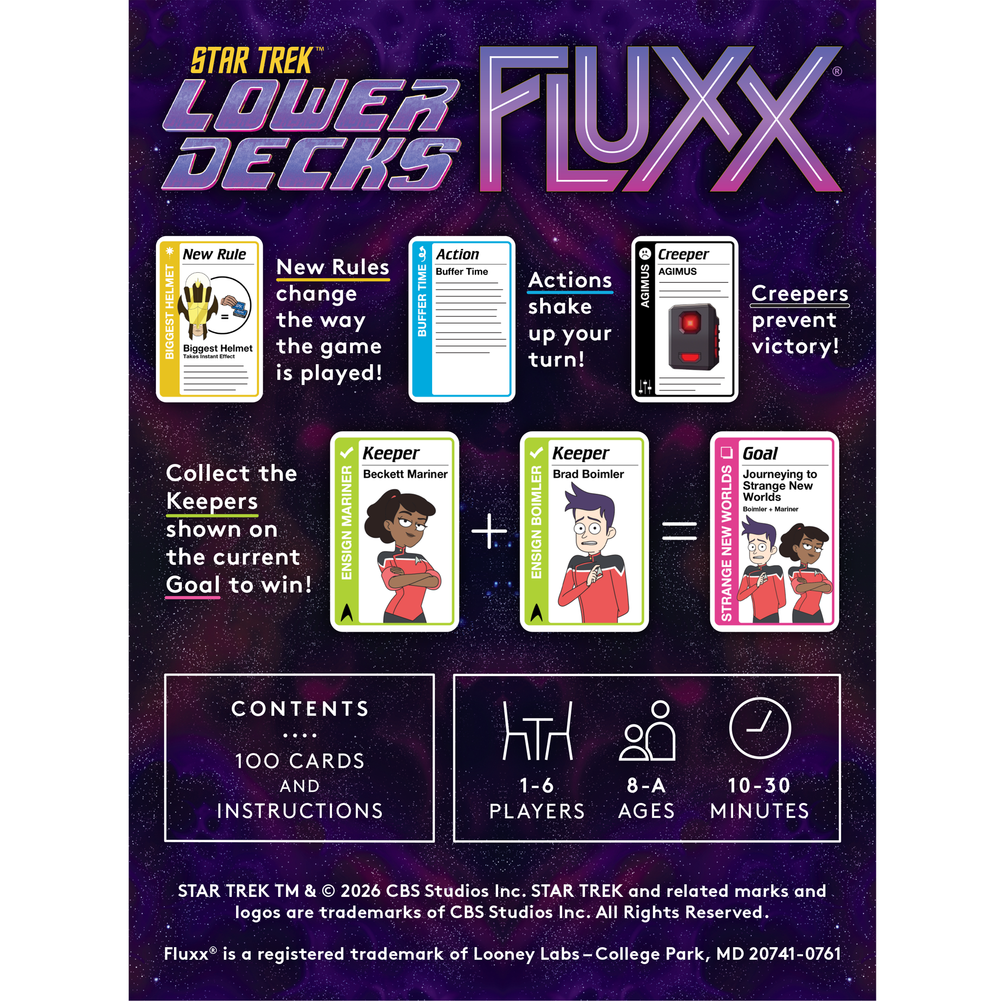 Star Trek: Lower Decks Fluxx Gallery Image 4