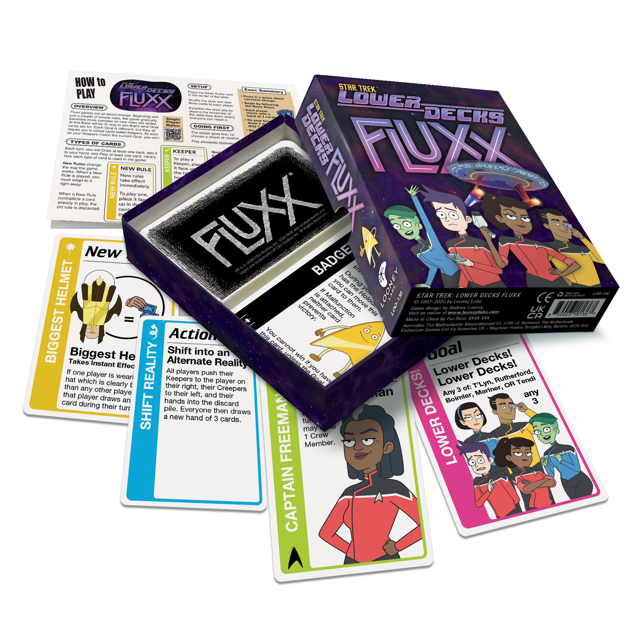 Star Trek: Lower Decks Fluxx Gallery Image 3